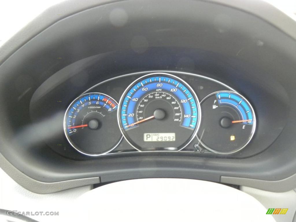 2009 Subaru Forester 2.5 XT Gauges Photos
