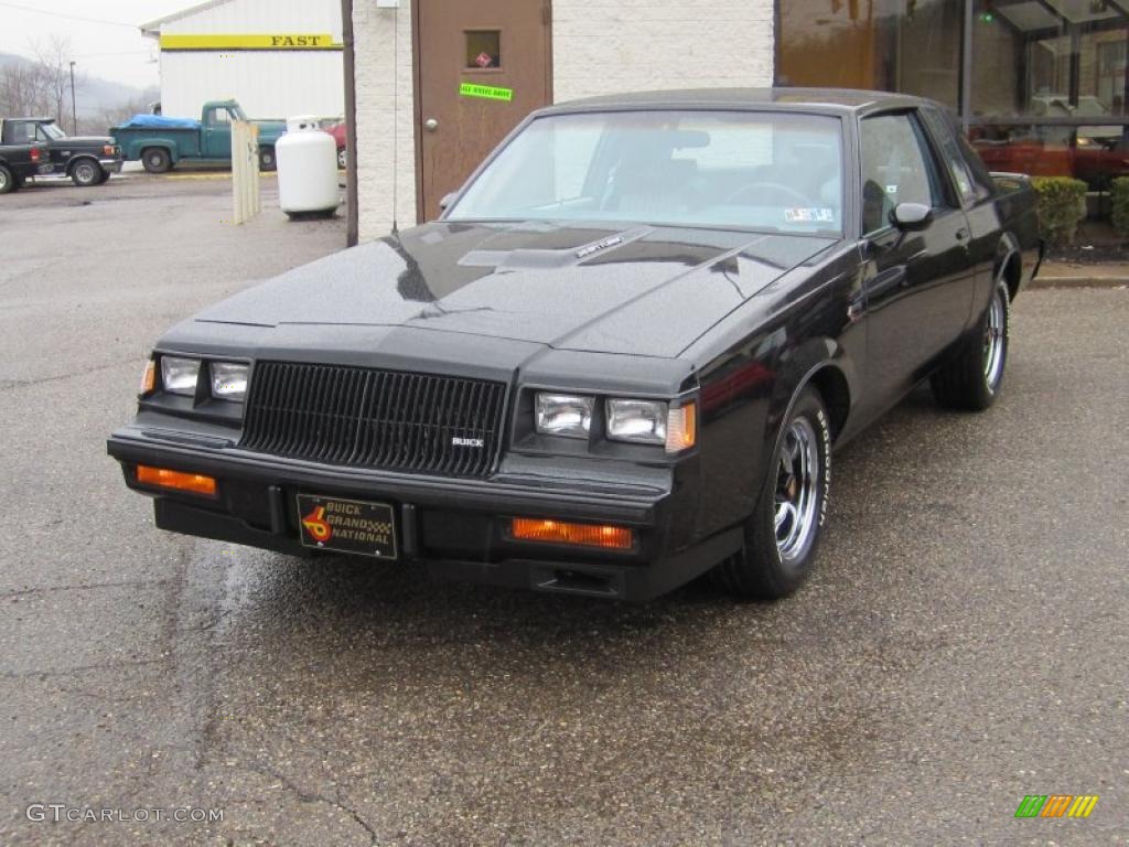 Black 1987 Buick Regal Grand National Exterior Photo #46742479
