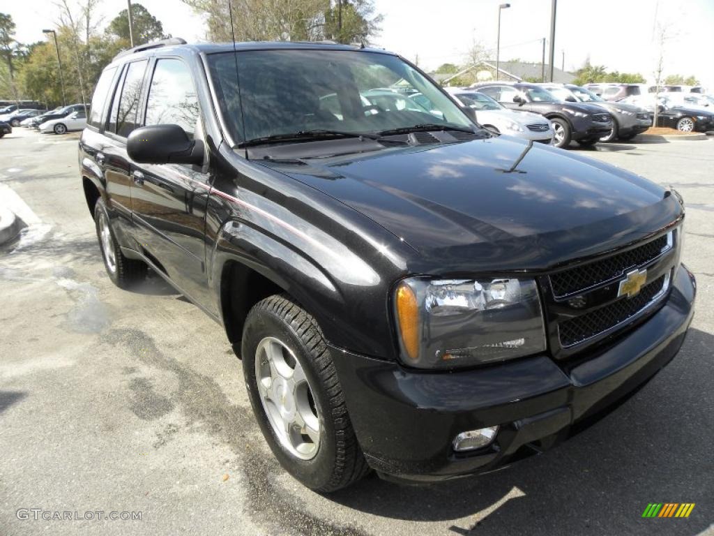 2008 TrailBlazer LT - Black Granite Metallic / Ebony photo #1