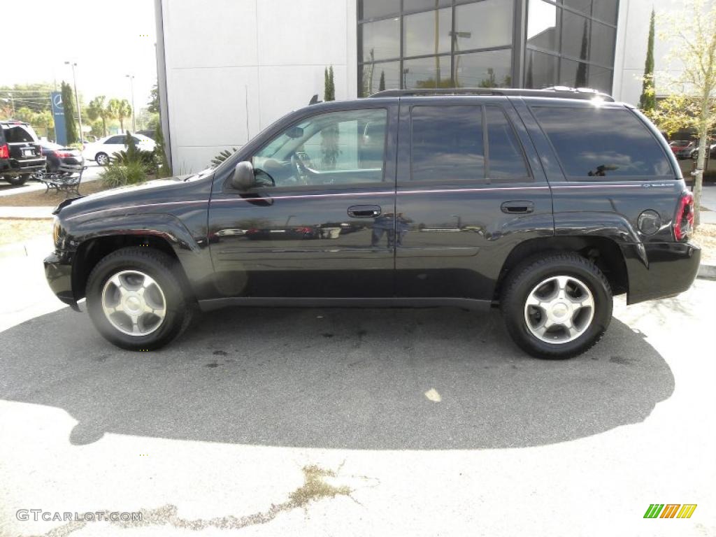 2008 TrailBlazer LT - Black Granite Metallic / Ebony photo #2