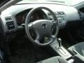 Black 2003 Honda Civic LX Coupe Interior