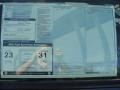 2011 Scion tC Standard tC Model Window Sticker