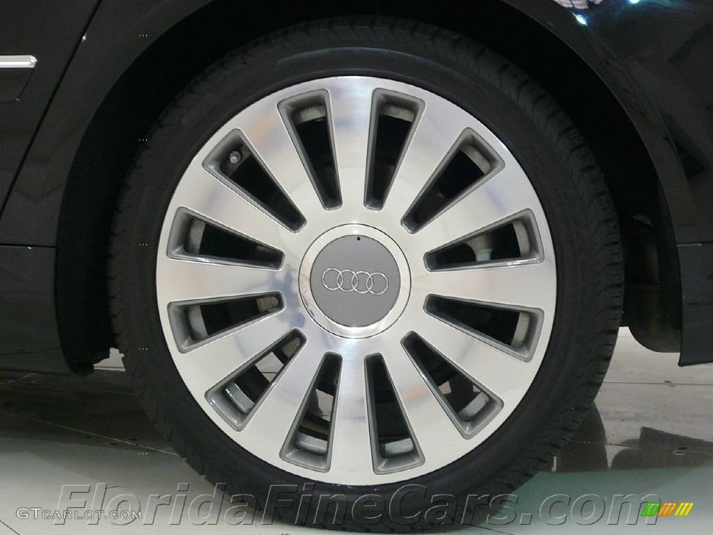 2005 A8 4.2 quattro - Brilliant Black / Beige photo #11