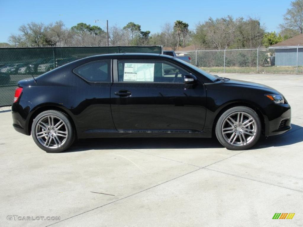 Black 2011 Scion tC Standard tC Model Exterior Photo #46743289