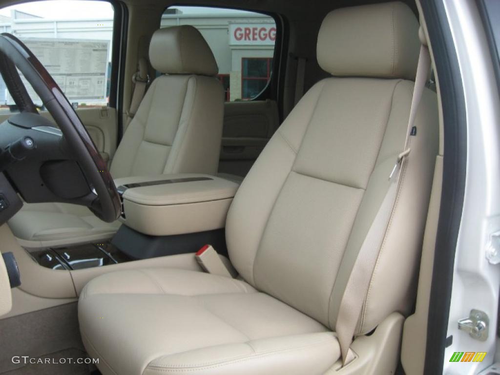 Cashmere/Cocoa Interior 2011 Cadillac Escalade ESV Luxury AWD Photo #46743505