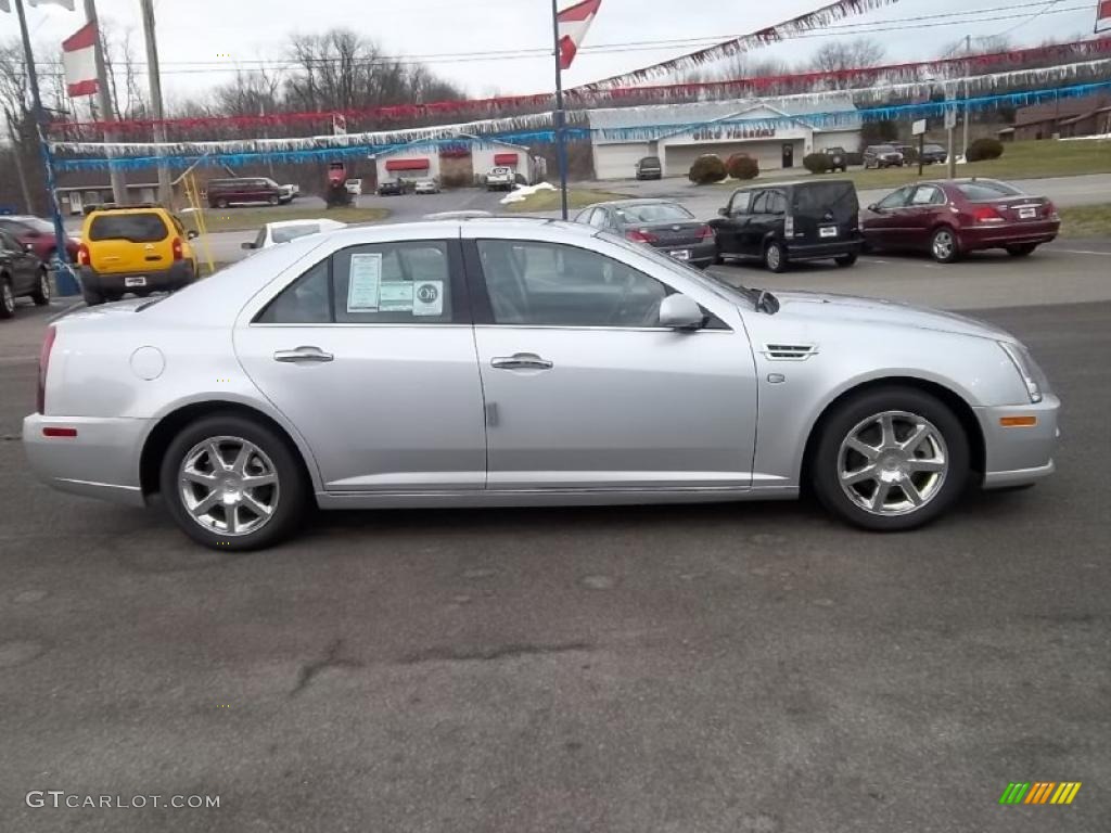 2011 STS 4 V6 AWD - Radiant Silver Metallic / Light Gray/Ebony photo #4