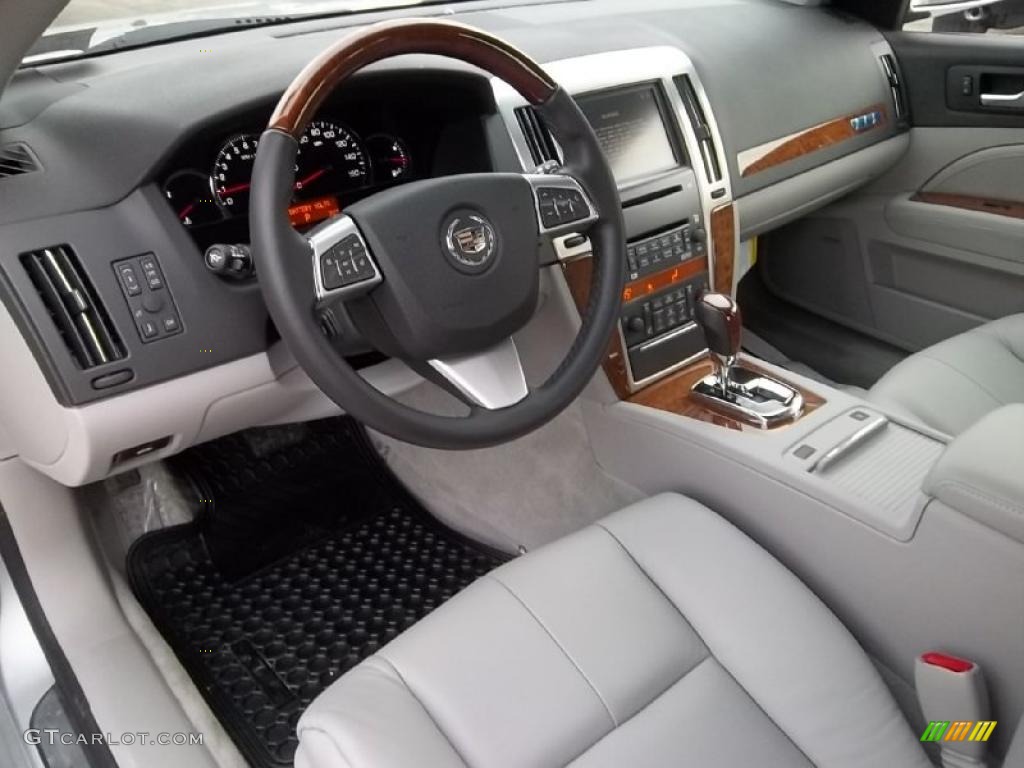 Light Gray/Ebony Interior 2011 Cadillac STS 4 V6 AWD Photo #46744021