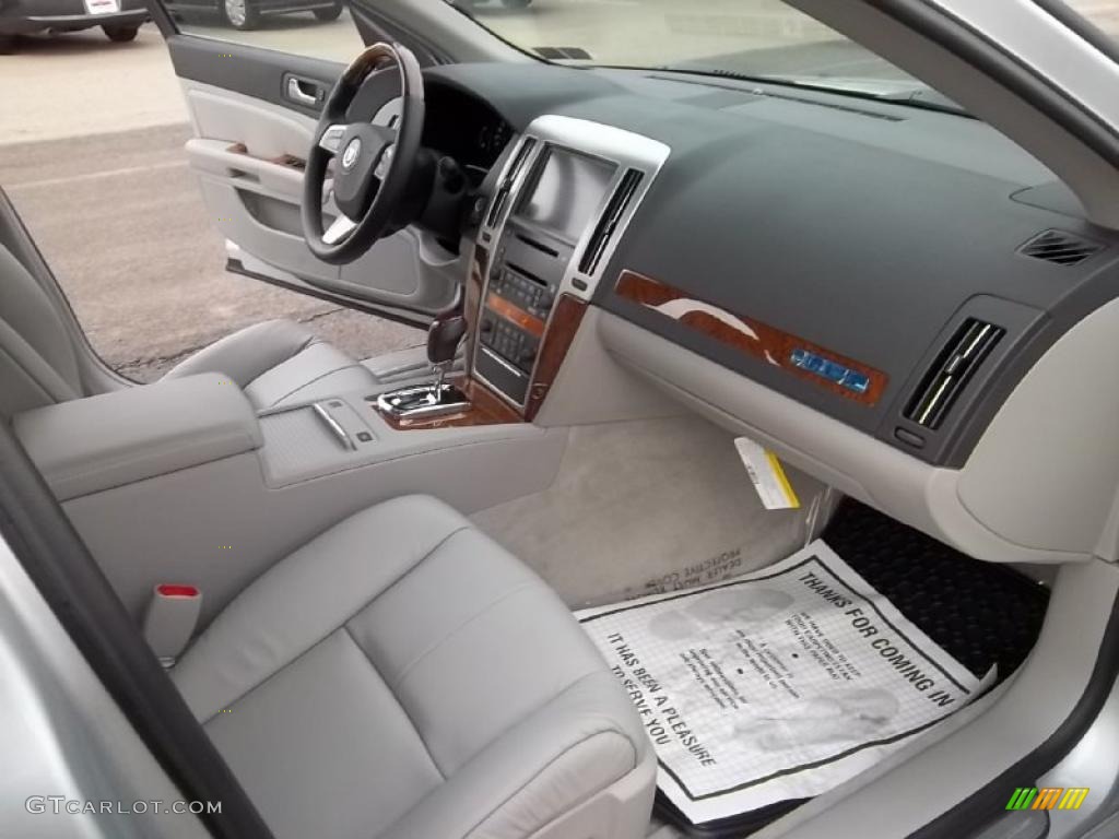 2011 Cadillac STS 4 V6 AWD Light Gray/Ebony Dashboard Photo #46744081