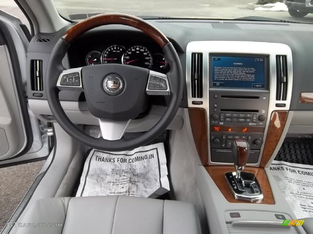 2011 Cadillac STS 4 V6 AWD Light Gray/Ebony Dashboard Photo #46744141