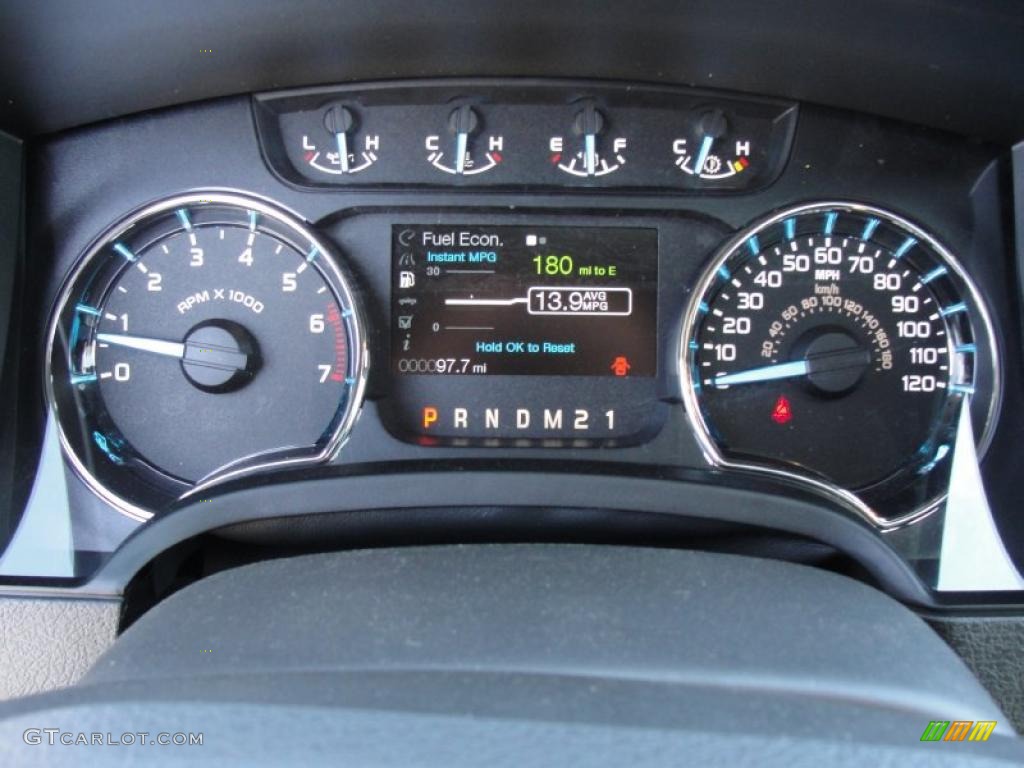 2011 Ford F150 FX4 SuperCrew 4x4 Gauges Photo #46744699