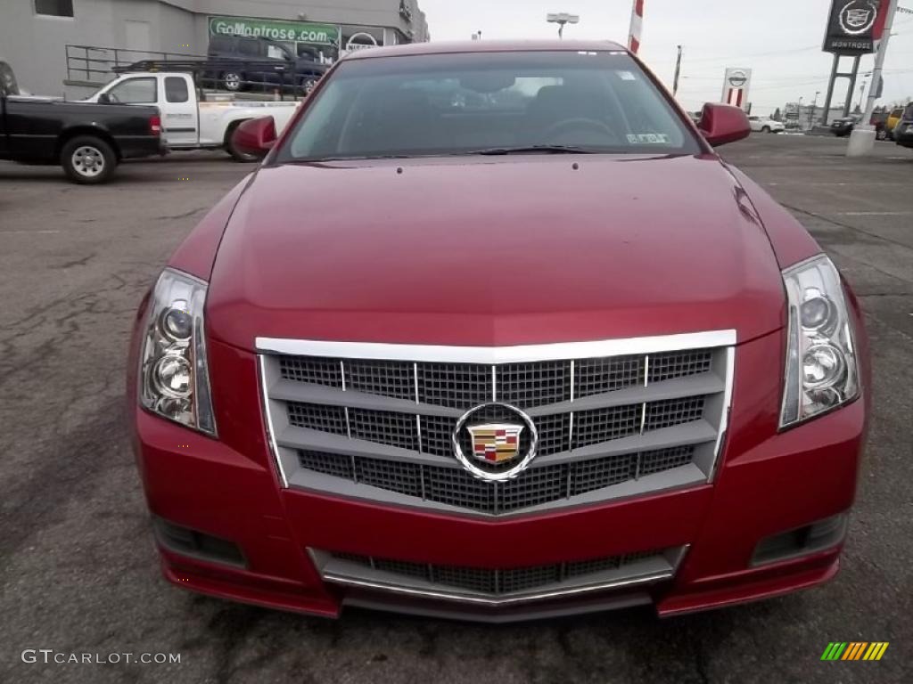 Crystal Red Tintcoat 2011 Cadillac CTS 4 3.0 AWD Sedan Exterior Photo #46744789