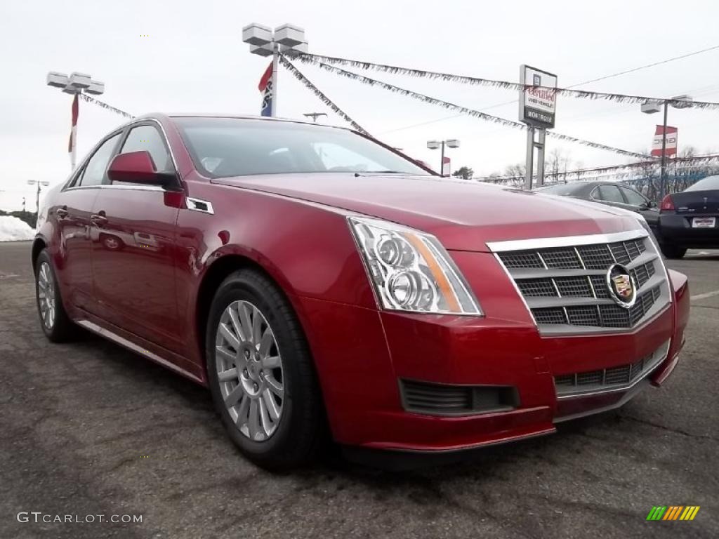 Crystal Red Tintcoat 2011 Cadillac CTS 4 3.0 AWD Sedan Exterior Photo #46744795