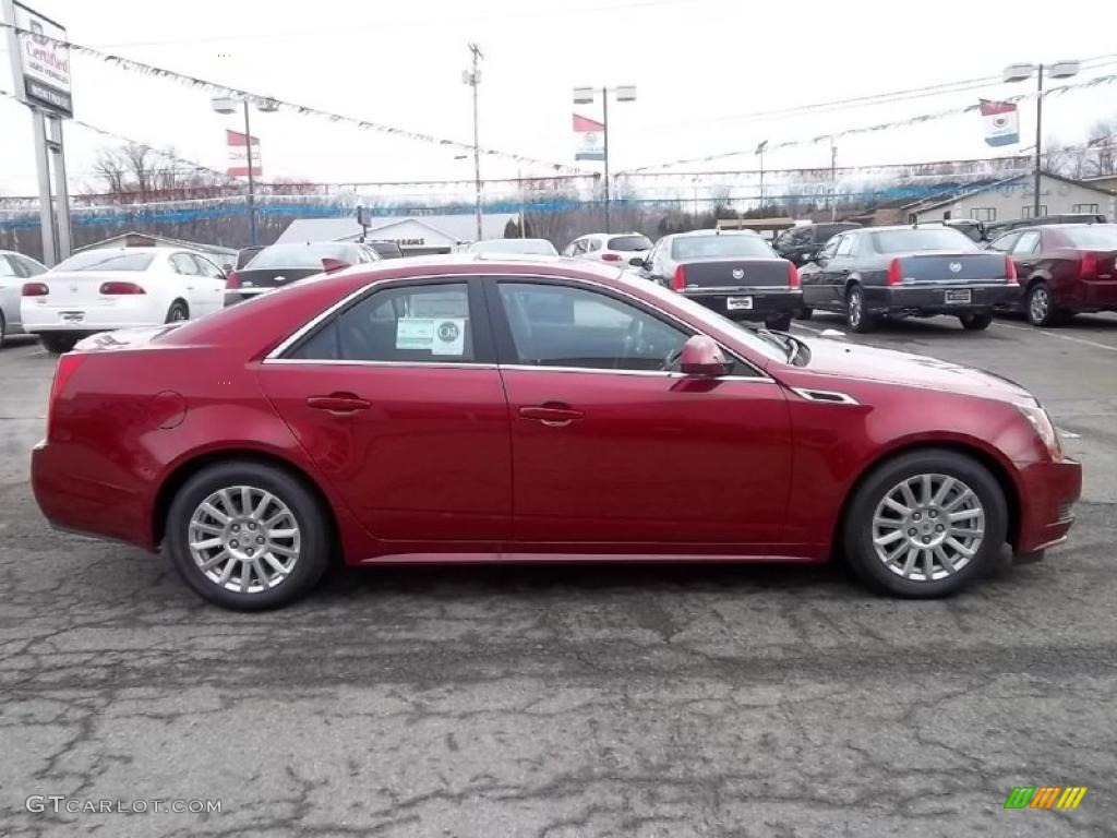 Crystal Red Tintcoat 2011 Cadillac CTS 4 3.0 AWD Sedan Exterior Photo #46744801