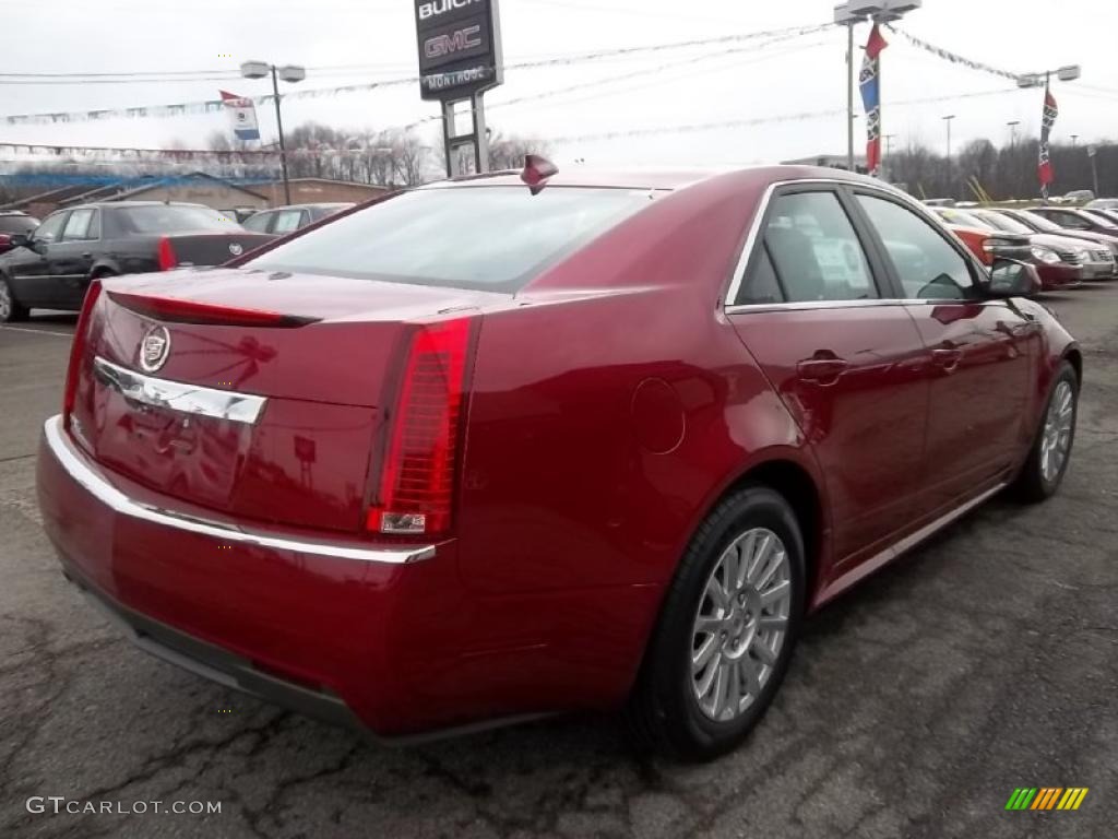Crystal Red Tintcoat 2011 Cadillac CTS 4 3.0 AWD Sedan Exterior Photo #46744807