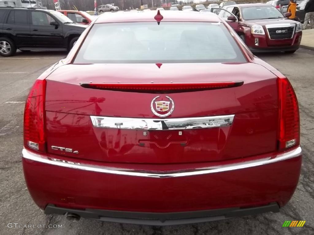 Crystal Red Tintcoat 2011 Cadillac CTS 4 3.0 AWD Sedan Exterior Photo #46744813
