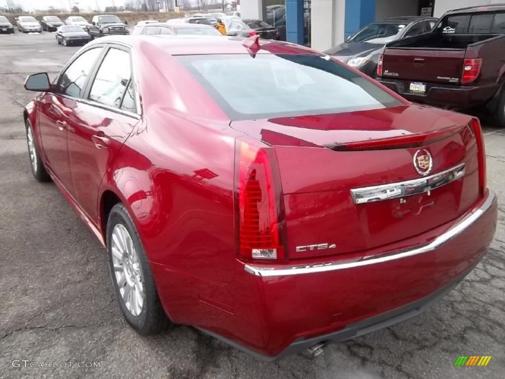 Crystal Red Tintcoat 2011 Cadillac CTS 4 3.0 AWD Sedan Exterior Photo #46744819