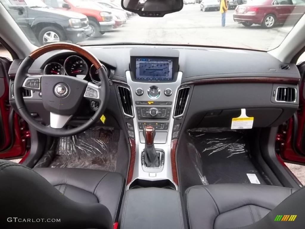 2011 Cadillac CTS 4 3.0 AWD Sedan Ebony Dashboard Photo #46744897