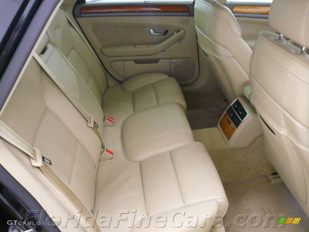 2005 A8 4.2 quattro - Brilliant Black / Beige photo #15