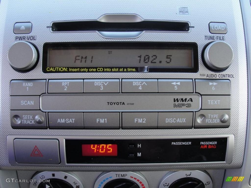 2011 Toyota Tacoma PreRunner Double Cab Controls Photo #46745380