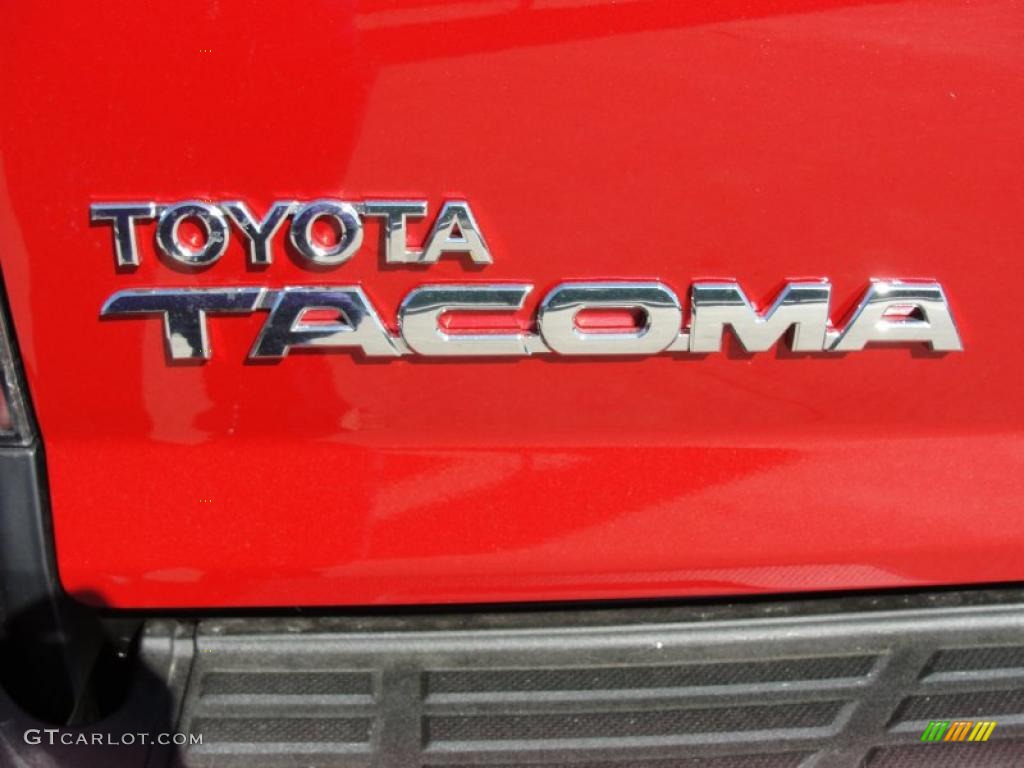 2011 Tacoma PreRunner Double Cab - Barcelona Red Metallic / Graphite Gray photo #15