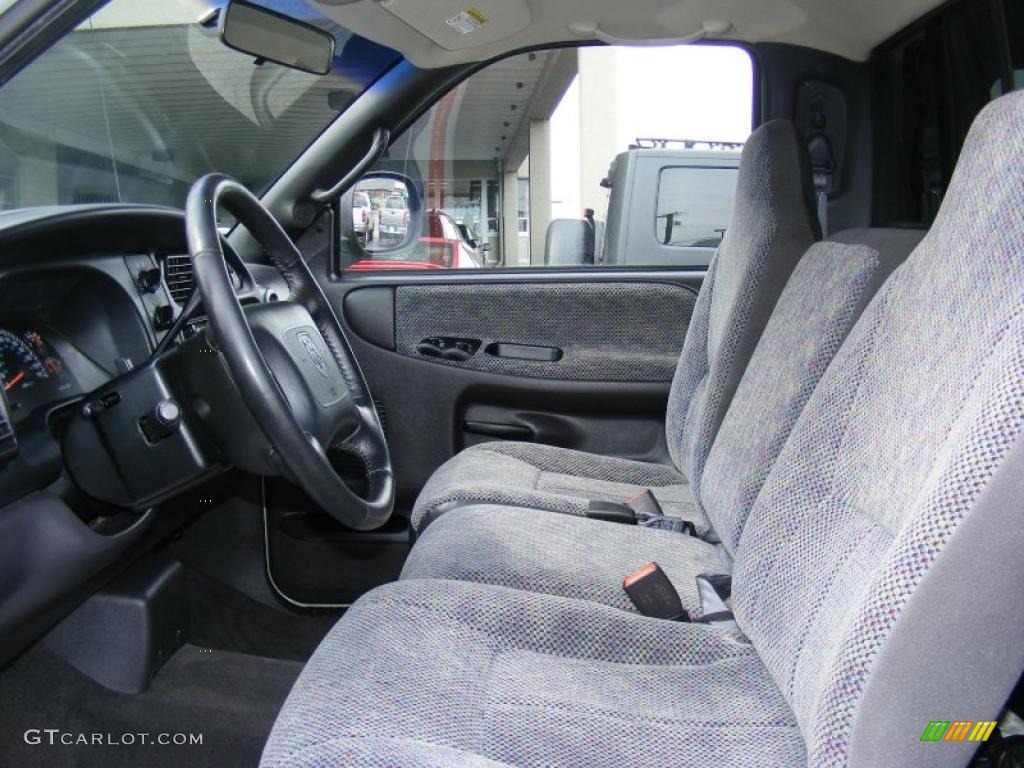 Agate Black Interior 1999 Dodge Ram 1500 SLT Regular Cab Photo #46745752
