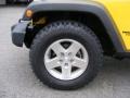 2008 Detonator Yellow Jeep Wrangler Unlimited Rubicon 4x4  photo #9