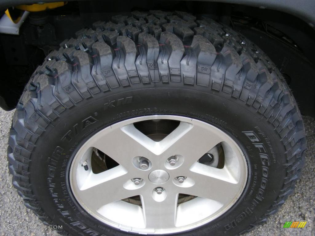 2008 Jeep Wrangler Unlimited Rubicon 4x4 Wheel Photo #46745869