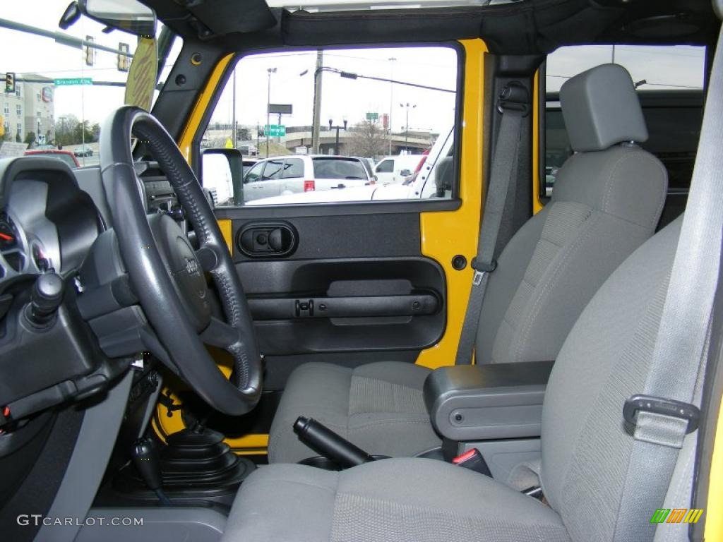 Dark Slate Gray/Med Slate Gray Interior 2008 Jeep Wrangler Unlimited Rubicon 4x4 Photo #46745926
