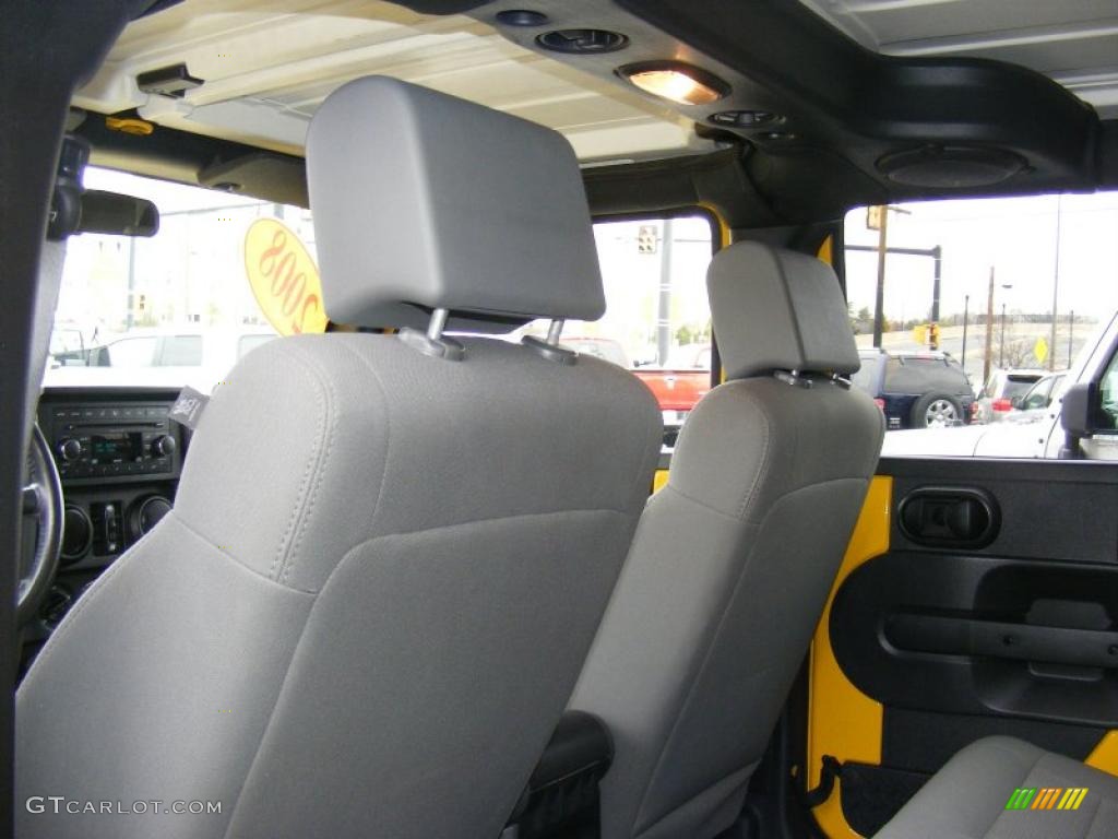 Dark Slate Gray/Med Slate Gray Interior 2008 Jeep Wrangler Unlimited Rubicon 4x4 Photo #46745935