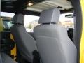 Dark Slate Gray/Med Slate Gray 2008 Jeep Wrangler Unlimited Rubicon 4x4 Interior Color
