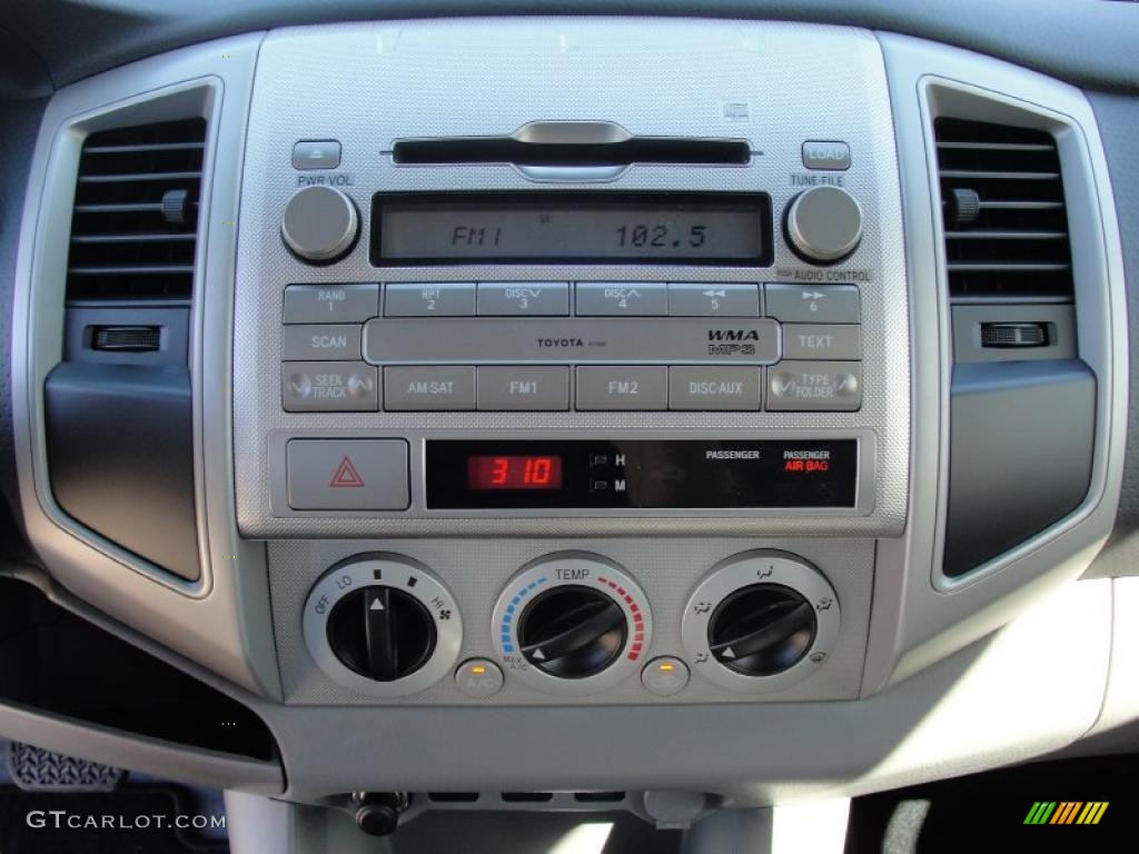 2011 Toyota Tacoma TSS PreRunner Double Cab Controls Photo #46746172