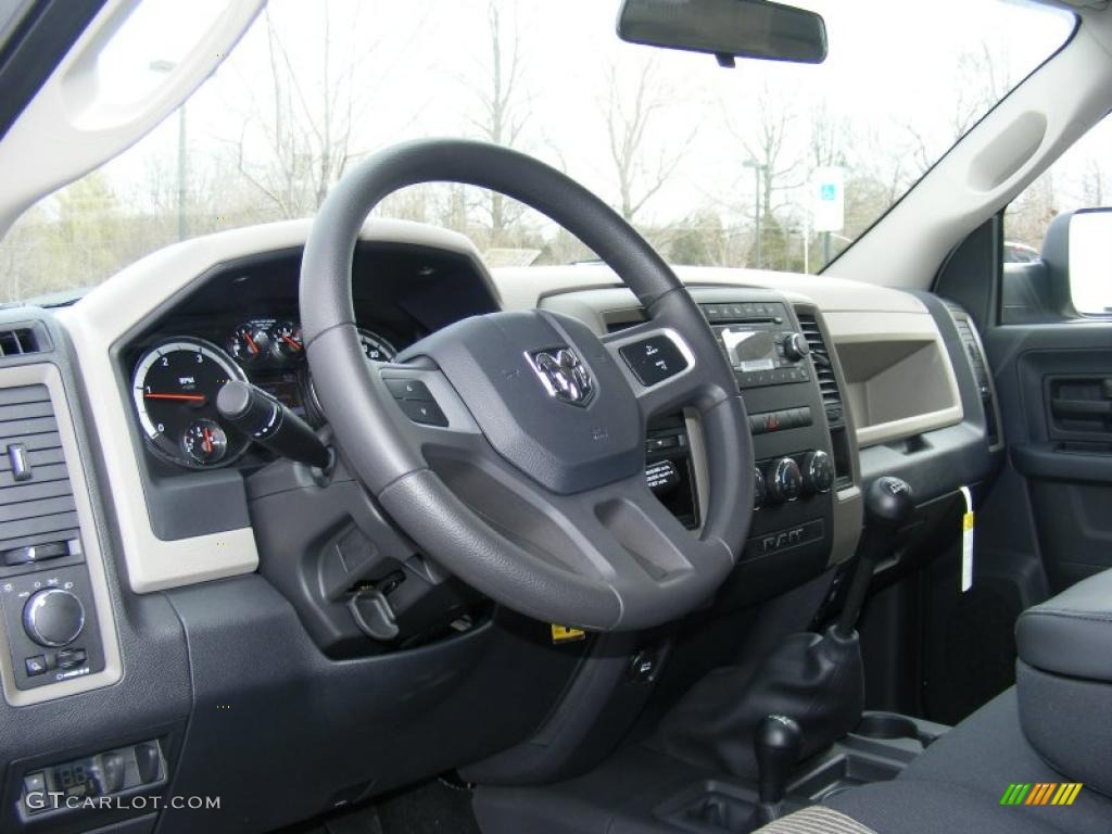 Dark Slate Gray/Medium Graystone Interior 2011 Dodge Ram 3500 HD ST Crew Cab 4x4 Dually Photo #46746683