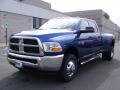 2011 Deep Water Blue Pearl Dodge Ram 3500 HD ST Crew Cab 4x4 Dually  photo #1