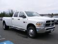 Bright White 2011 Dodge Ram 3500 HD ST Crew Cab 4x4 Dually Exterior