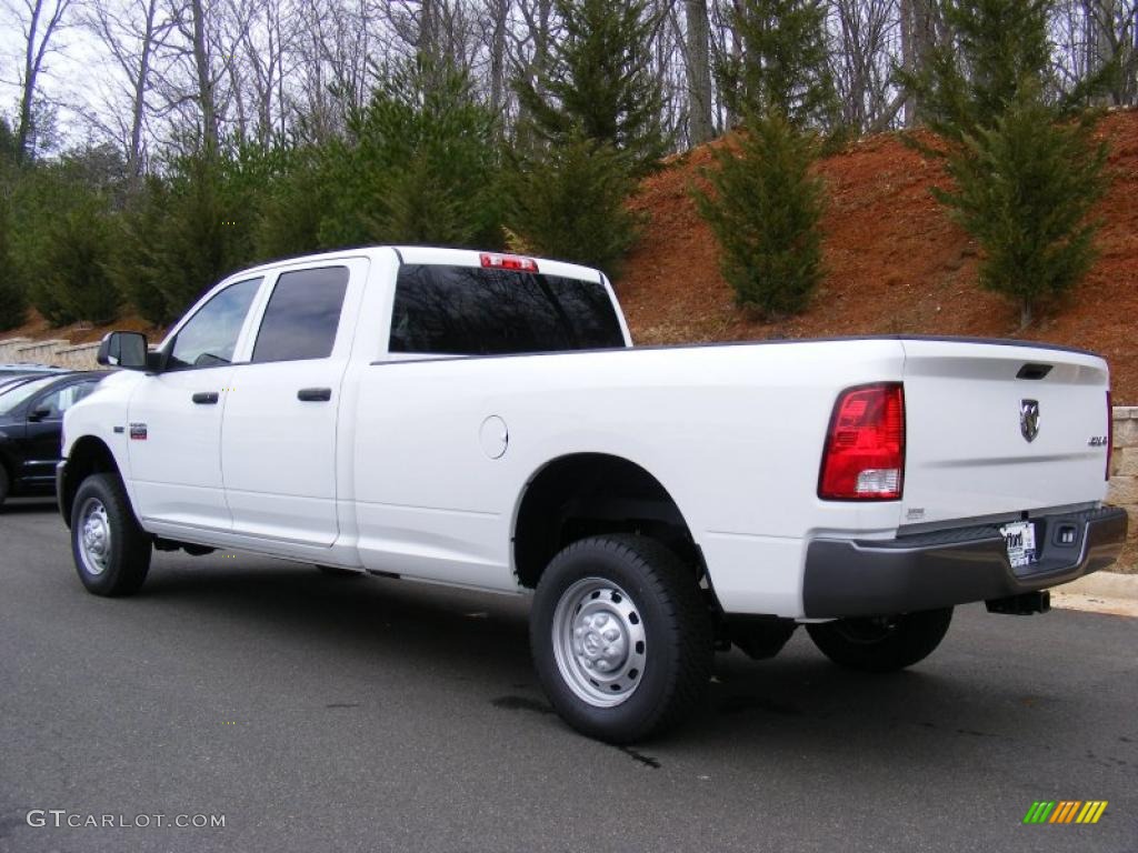 Bright White 2011 Dodge Ram 2500 HD ST Crew Cab 4x4 Exterior Photo #46746983