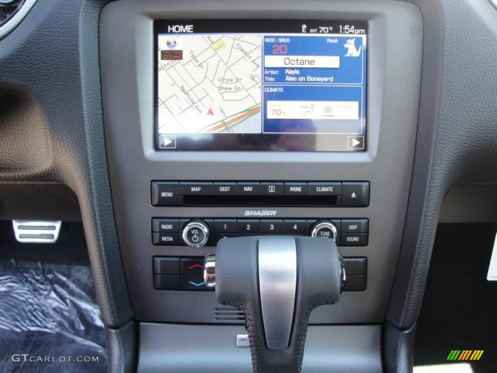 2012 Mustang GT Premium Coupe - Performance White / Saddle photo #27