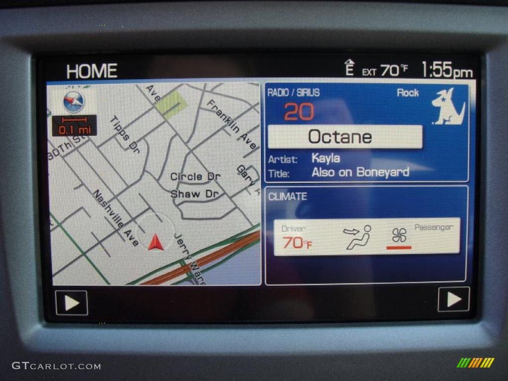 2012 Ford Mustang GT Premium Coupe Navigation Photos