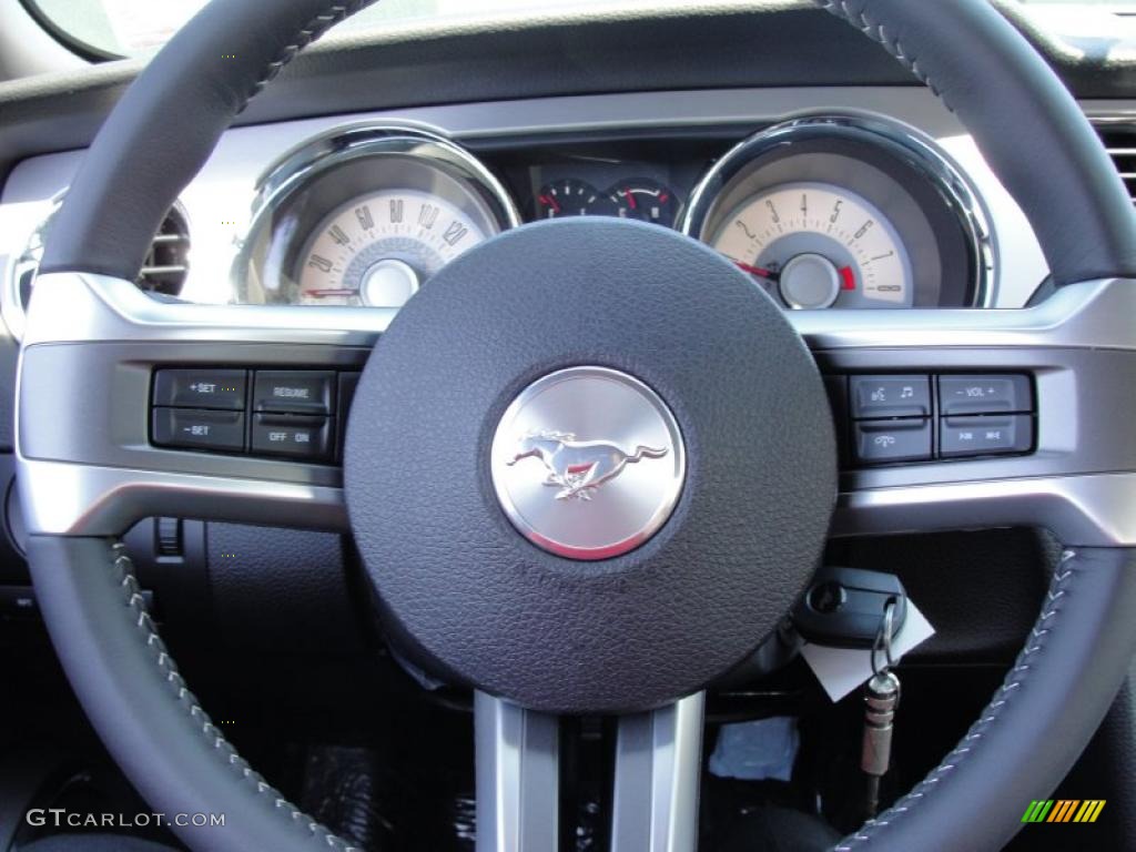 2012 Ford Mustang GT Premium Coupe Controls Photo #46747025