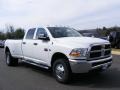 2011 Bright White Dodge Ram 3500 HD ST Crew Cab 4x4 Dually  photo #2