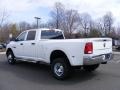 2011 Bright White Dodge Ram 3500 HD ST Crew Cab 4x4 Dually  photo #4