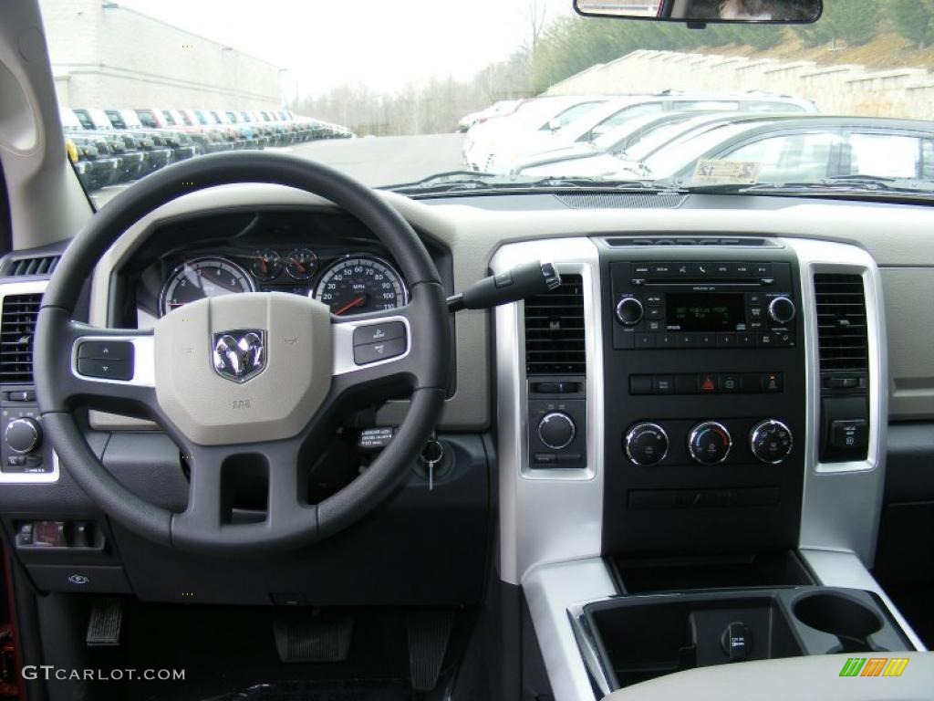 2011 Dodge Ram 2500 HD SLT Mega Cab 4x4 Dark Slate/Medium Graystone Dashboard Photo #46747217
