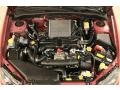 2.5 Liter Turbocharged SOHC 16-Valve VVT Flat 4 Cylinder 2010 Subaru Impreza WRX Sedan Engine