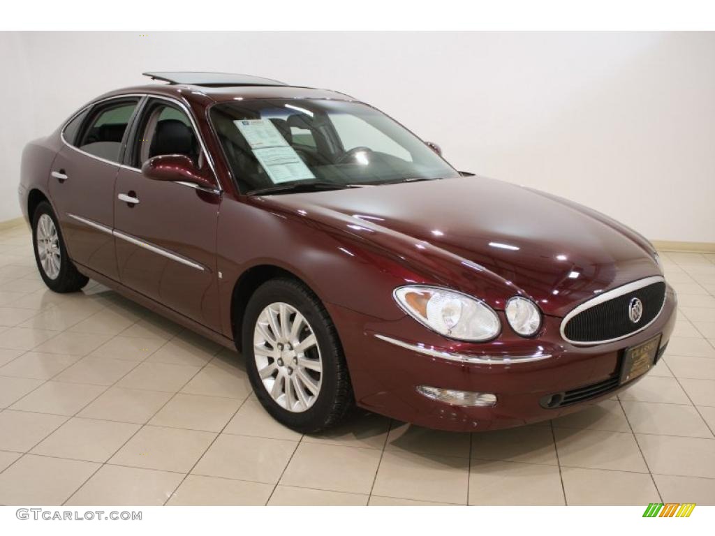 Dark Garnet Metallic 2007 Buick LaCrosse CXS Exterior Photo #46748093