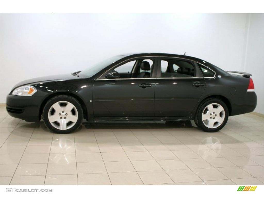 Black 2008 Chevrolet Impala LT Exterior Photo #46748417