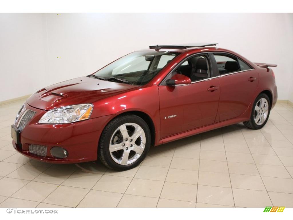 Performance Red Metallic 2008 Pontiac G6 GXP Sedan Exterior Photo #46748573