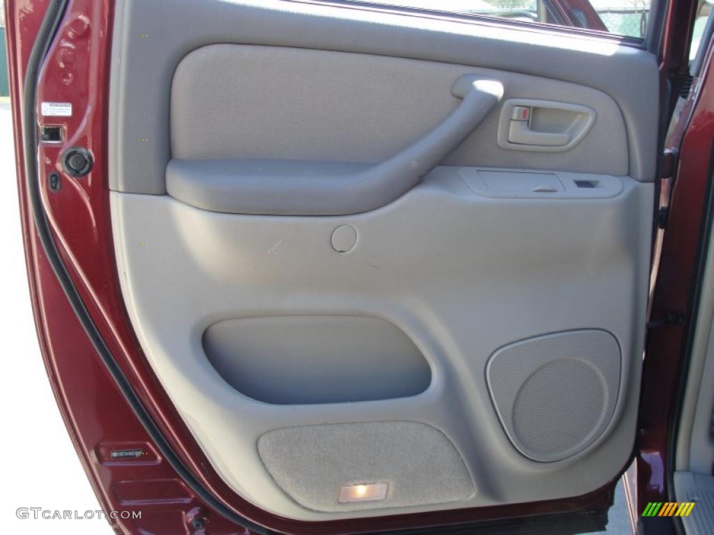 2006 Tundra SR5 Double Cab - Salsa Red Pearl / Taupe photo #40