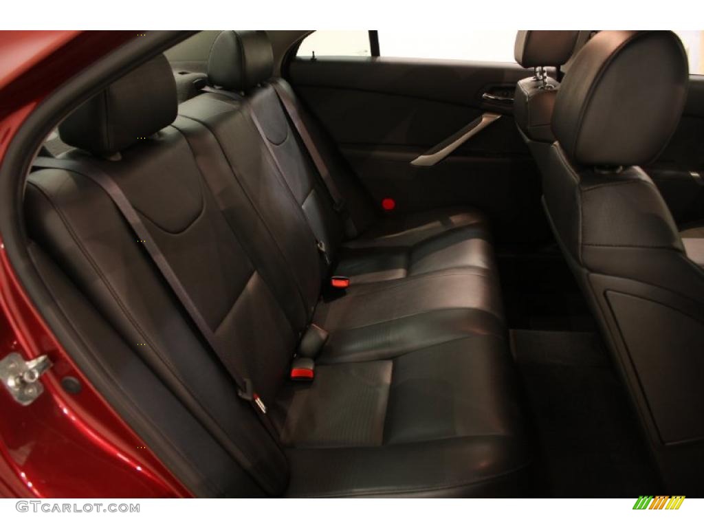 Ebony Black Interior 2008 Pontiac G6 GXP Sedan Photo #46748642