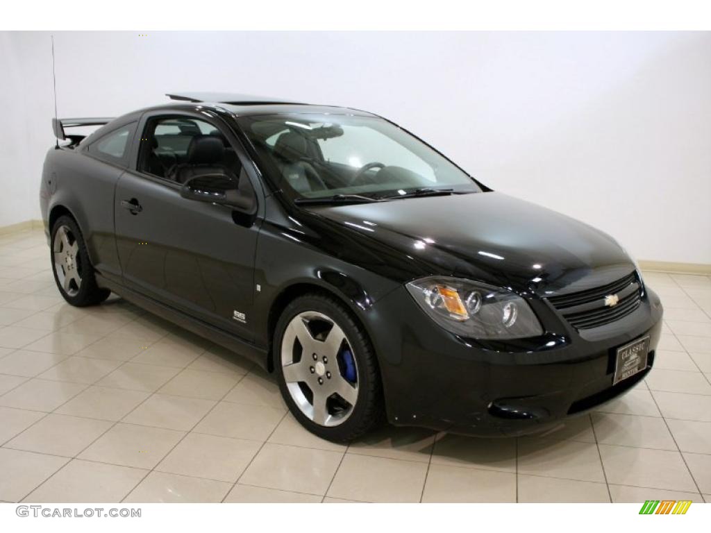 2006 Cobalt SS Supercharged Coupe - Black / Ebony photo #1