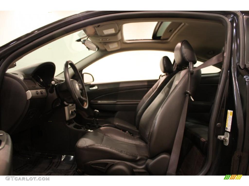 Ebony Interior 2006 Chevrolet Cobalt SS Supercharged Coupe Photo #46749026