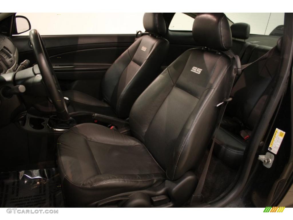 Ebony Interior 2006 Chevrolet Cobalt SS Supercharged Coupe Photo #46749035